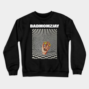 Illuminati Hand Of Badmomzjay Crewneck Sweatshirt